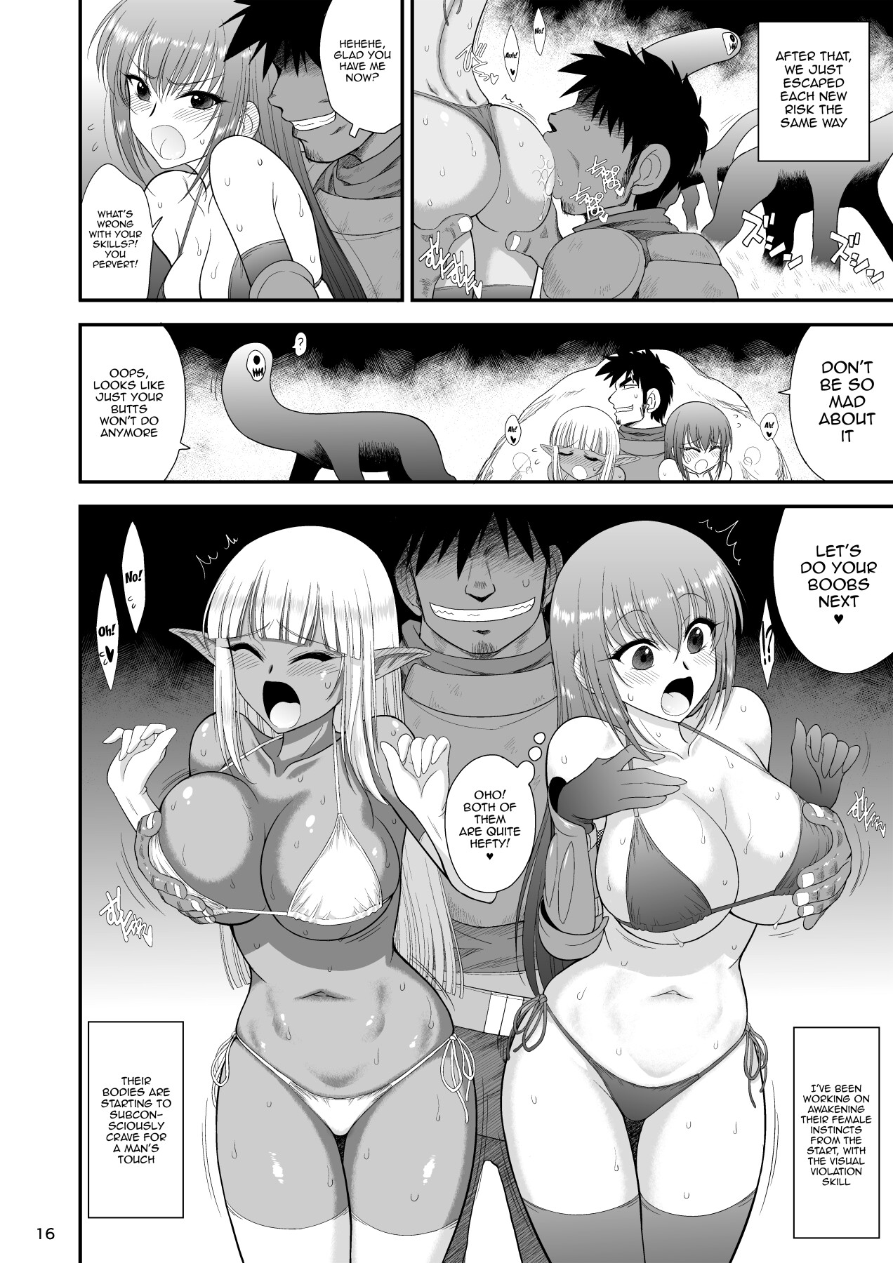 Hentai Manga Comic-Mami's Dungeon 2 - Lesbian Adventurer Edition-Read-15